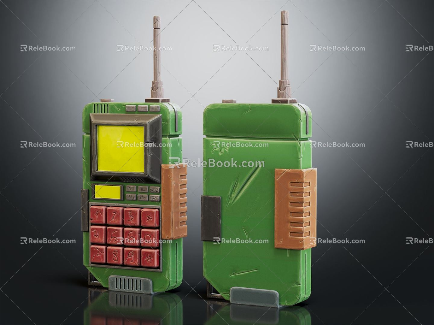 modern walkie-talkie radio military radio model