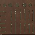Stylish Metal Furniture Handles With Various Decorative Designs For Cabinets And Drawers