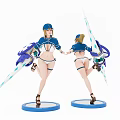 Modern Anime Characters Anime Characters 3d model
