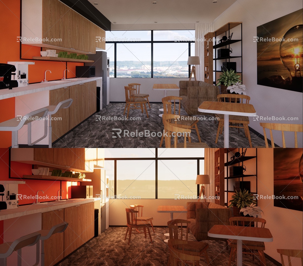 Modern pantry 3d model