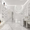 Upscale Skincare Aesthetic Beauty Center with Deluxe Care Modern Exterior Design