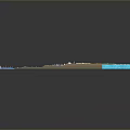 Canal Lock System With Ships Passing Through Lock Gates And Water Channels