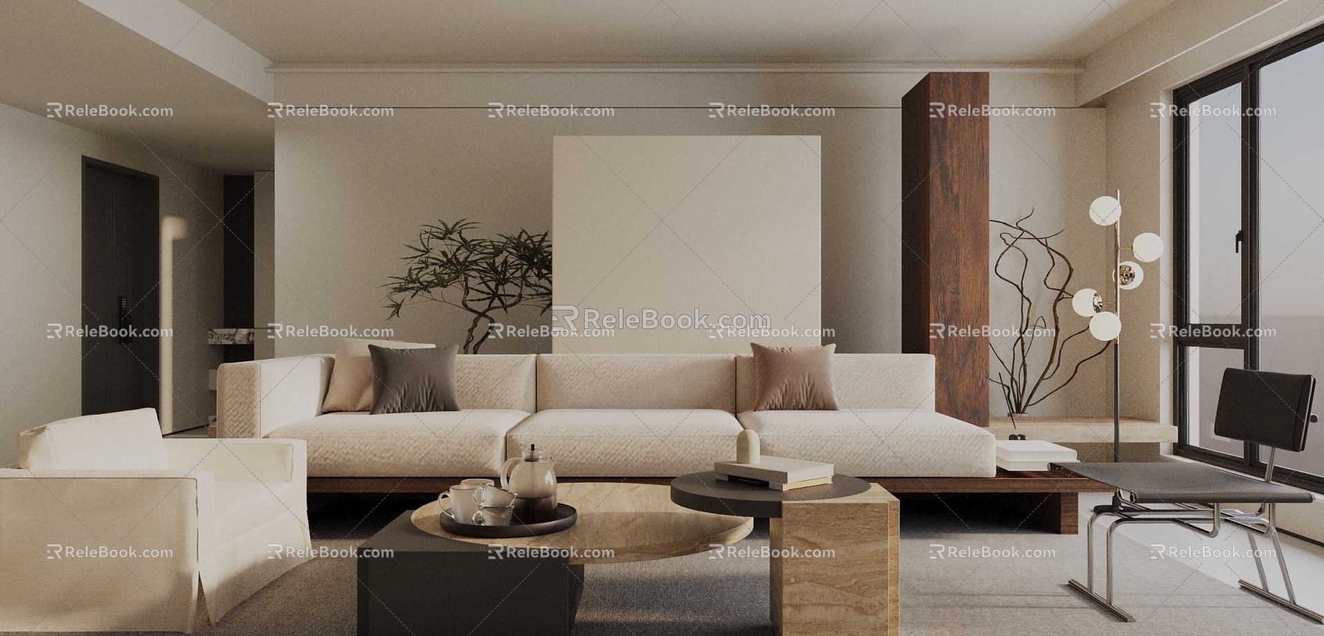 Living room 3d model