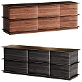 Modern Wooden Entryway Console Cabinet And Side Cabinet With Multi Layer Storage Different Colors