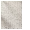 Modern Square Rug With Neutral Color Textured Design For Living Room Decor