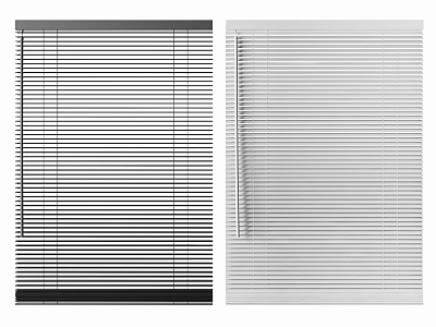 Modern venetian blinds 3d model