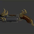 Crossbow Mechanical Crossbow Shift Bow and Arrow Shoot Far Equipment Weapons High-tech Crossbow 3d model