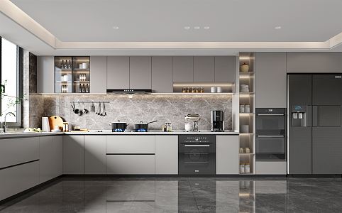 Modern Kitchen 3d model