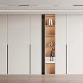 Modern wardrobe 3d model
