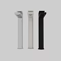 Modern Black Sleek Faucet With Tall Single Handle And Contemporary Design