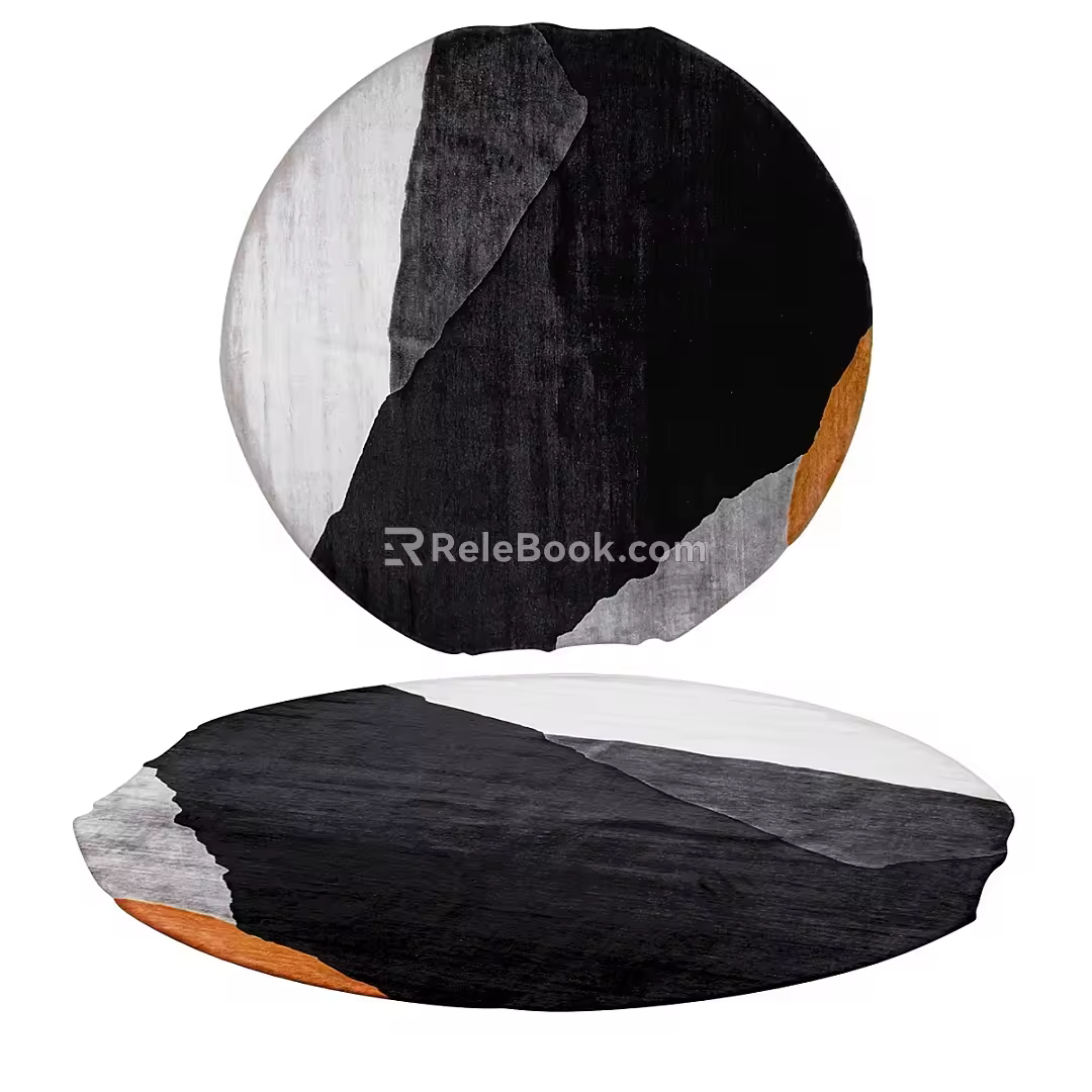 Modern Simple Carpet Simple Carpet 3d model