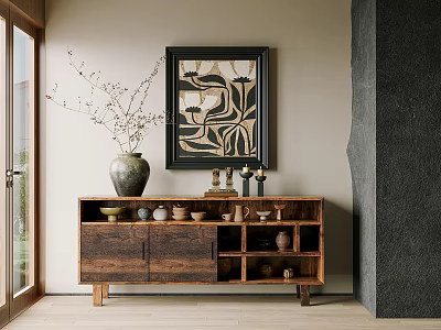 Modern Sideboard Side Cabinet 3d model