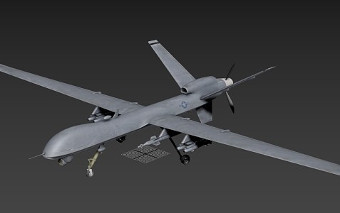 MQ9 Reaper Drone 3d model