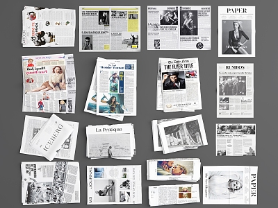 Newspaper Big Character Post model