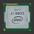 Intel Core i7 High Performance Electronic Computer Processor Component Unit