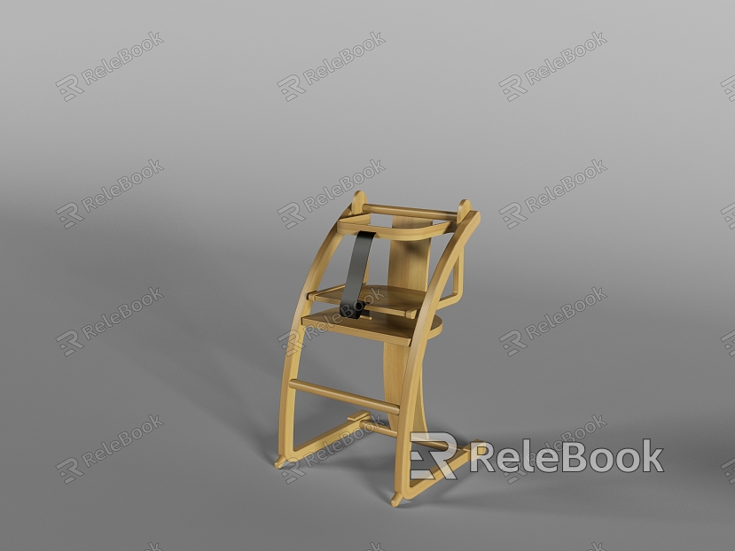 Modern children's chair model