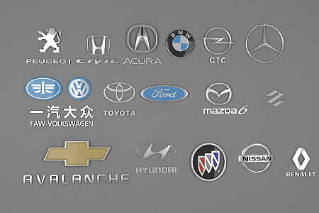 Hyundai Car Logo 3d model