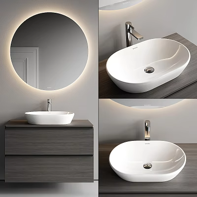 Modern sink 3d model
