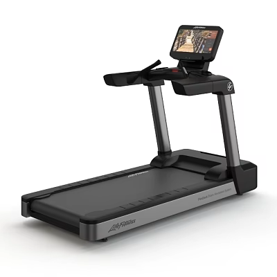 High Quality Sports Equipment Modern Treadmill With Digital Display For Home Fitness 3d model