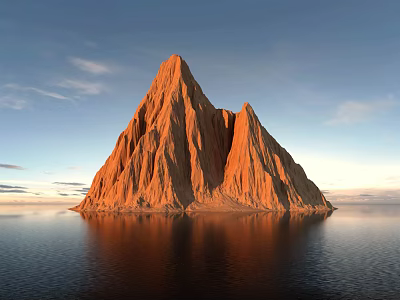 modern mountain terrain 3d model modern mountain terrain 3d model