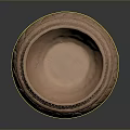 Hand Carved Ceramic Sculpture With Artisan Crafted Traditional Patterns And Textured Design