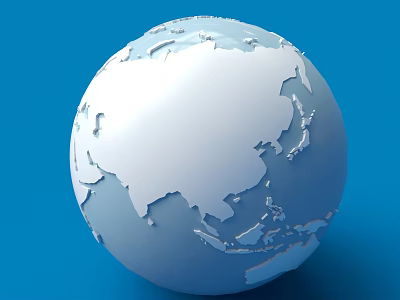 Modern Industrial Equipment Solutions For Global Manufacturing And Trade Networks 3d model