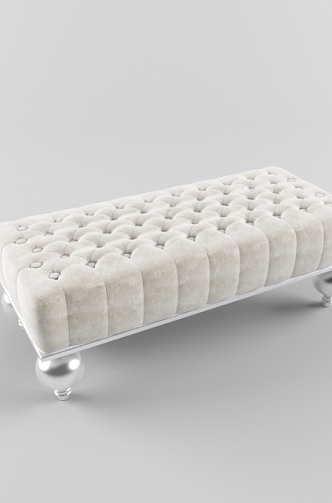 Sofa stool 3d model