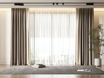 Modern Curtains model