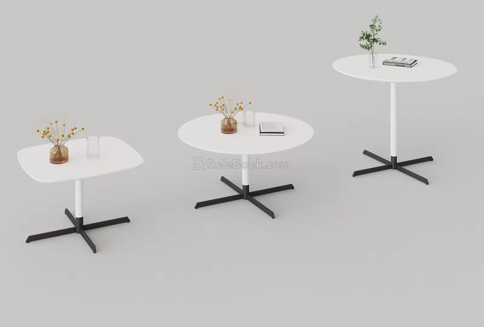Modern coffee table 3d model
