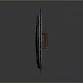 Spiked Circular Weapon With Green Surface Metal Spikes And Central Symbol