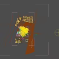 Modern Industrial Factory Complex With Central Water Area And Surrounding Green Spaces