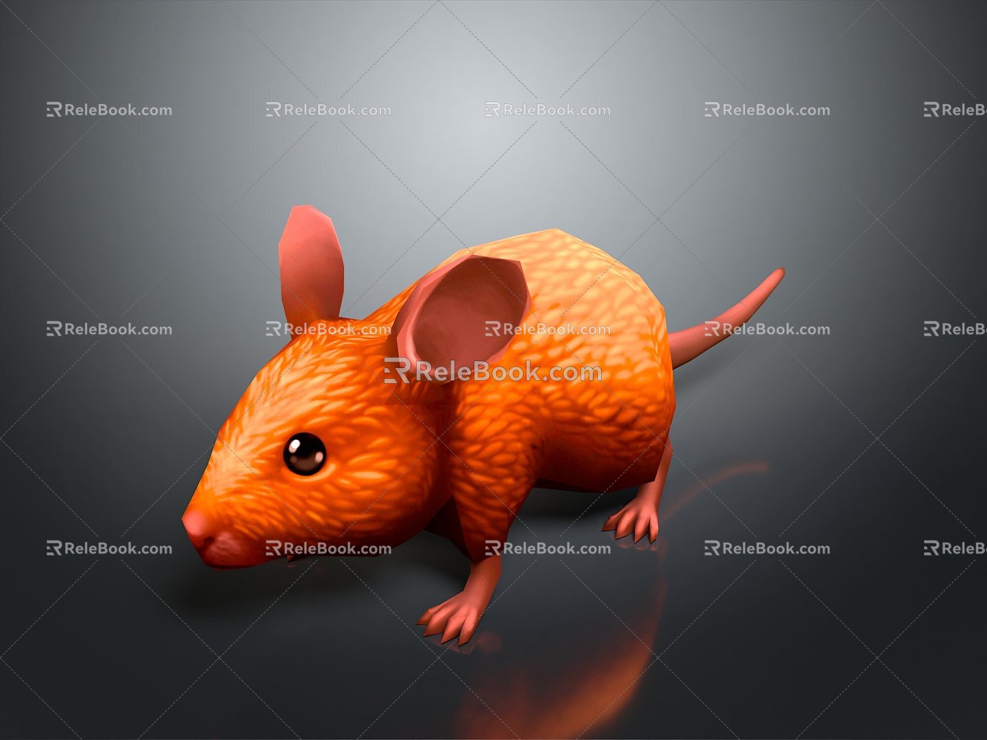 Cartoon Mouse Anime Mouse Anime Mouse Cartoon Character Cartoon Animal Cartoon Small Animal Game Character 3d model