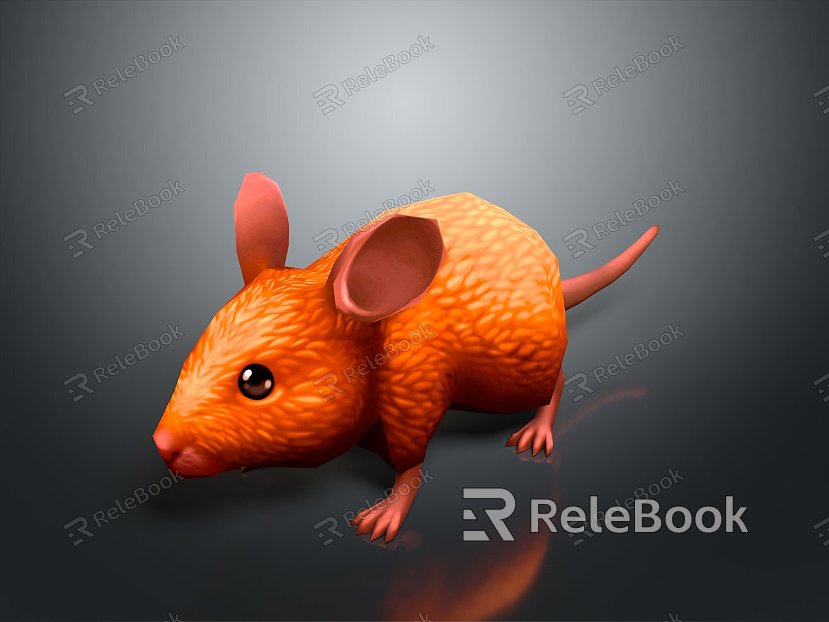 Cartoon Mouse Anime Mouse Anime Mouse Cartoon Character Cartoon Animal Cartoon Small Animal Game Character model