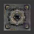 Modern Mining Equipment Mining Camp Mining Mine Factory Camp 3d model