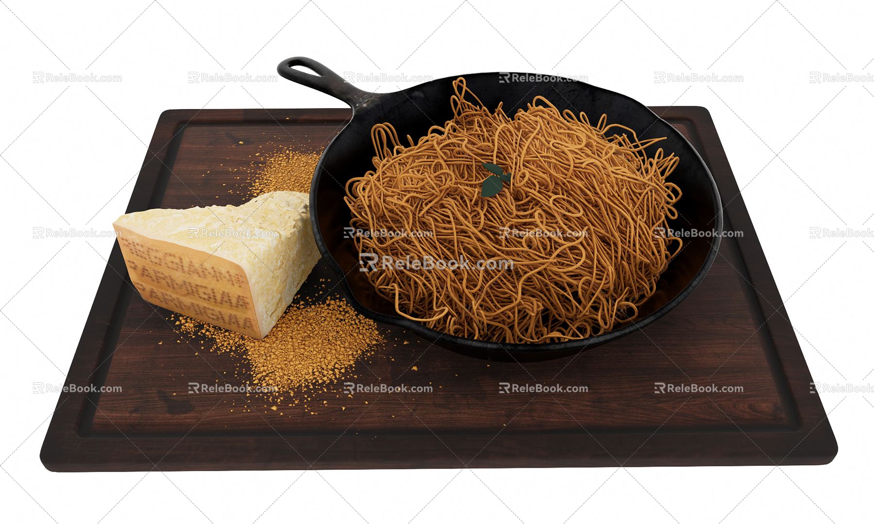 Modern Food 3d model