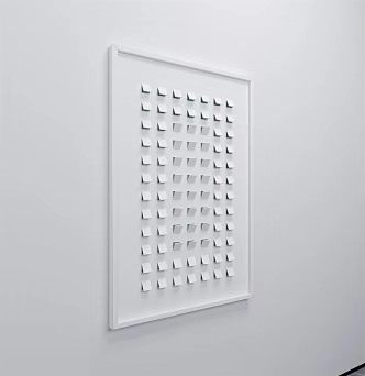 Modern wall decoration wall decoration pendant 3d model