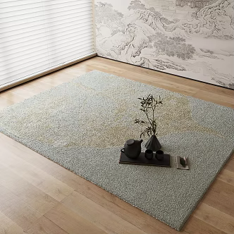 New Chinese Carpet 3d model