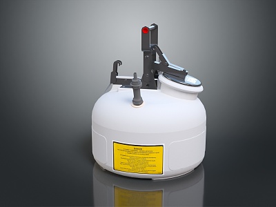 Modern gas tank jar model