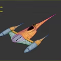 Spaceship Spacecraft 3d model