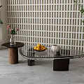 Modern coffee table 3d model