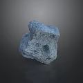 Natural Blue Porous Rockery Stone For Decorative Garden Landscaping Design