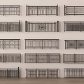 Diverse Wrought Iron Railing Collection With Various Designs For Balcony And Staircase