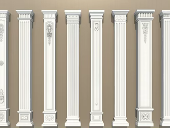Roman Column 3d model