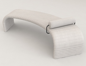 Leisure chair stool bench 3d model