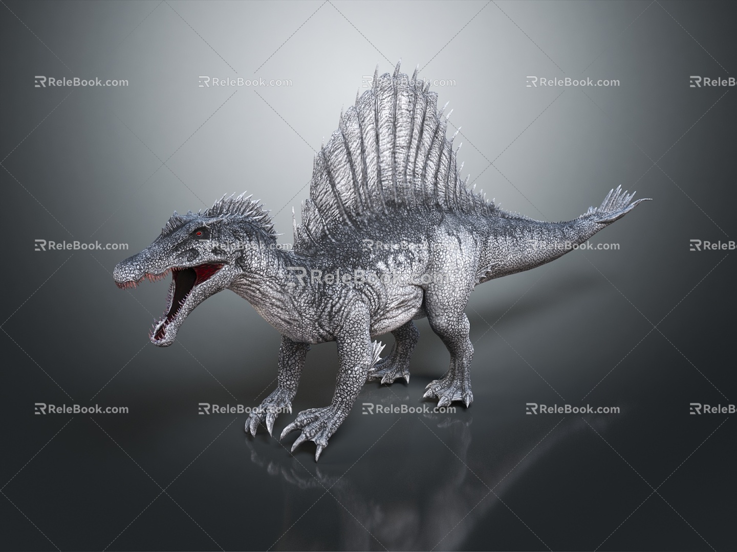 Modern dinosaur Spinosaurus 3d model