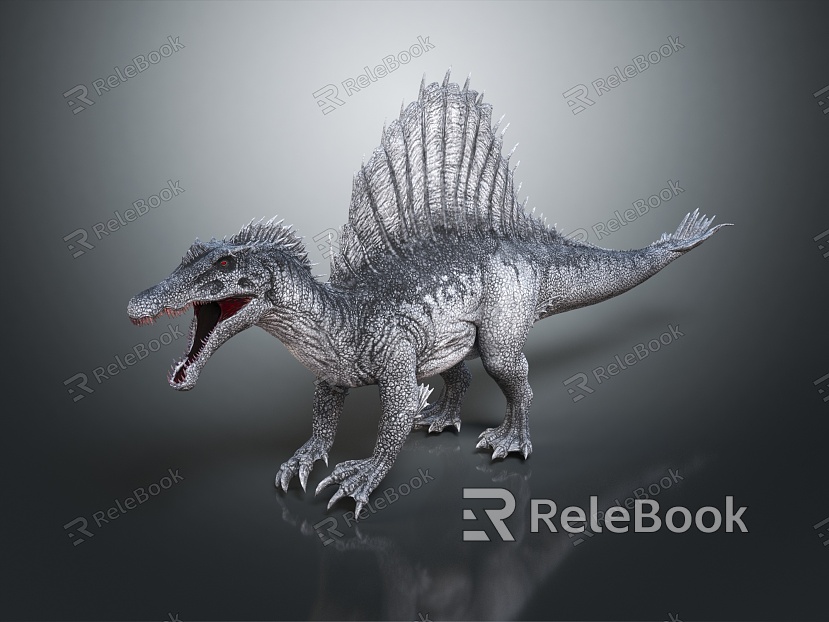 Modern dinosaur Spinosaurus model