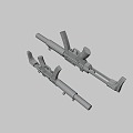 submachine gun 3d model