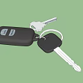 Modern Key 3d model