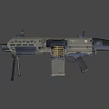 Weapons Light Machine Gun 3d model