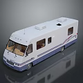 Bus Large Bus CMB Medium Van Large Van Bus School Bus Van Box Car 3d model